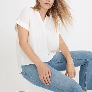 Madewell Lakeline Boho Pop Over Shirt
